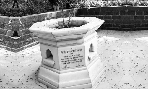 Samadhi of Mahadev Desai